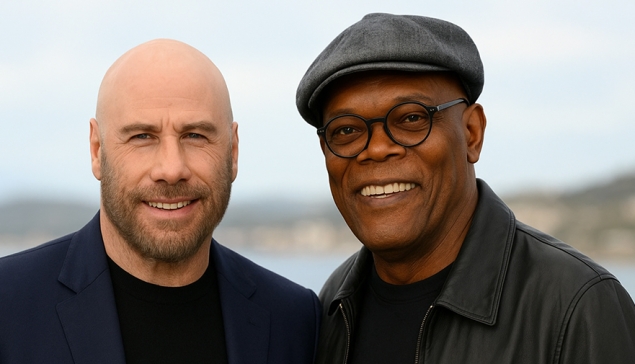 John Travolta en Samuel L. Jackson neergestreken op de Canarische Eilanden